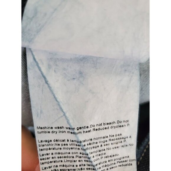 Hugo Boss Texas Dark Wash Straight Leg Jeans Men’s 38x32 - Picture 6 of 8